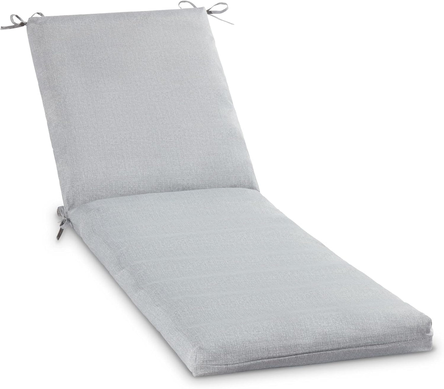 South Pine Porch Outdoor Reversible Chaise Lounge Chair Cushion with String Ties, Jamboree Paisley