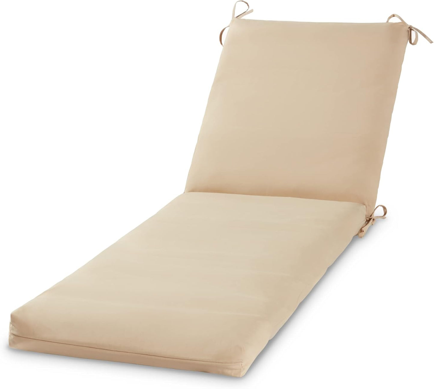 Greendale Home Fashions Outdoor Reversible Chaise Lounge Chair Cushion, Paisley