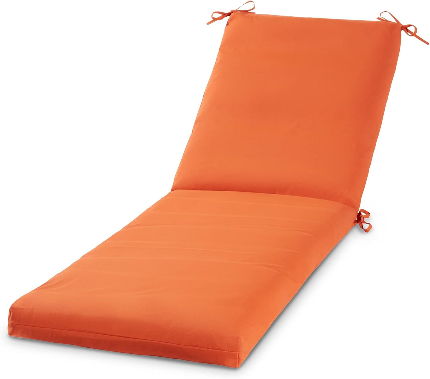 Greendale Home Fashions Outdoor Reversible Chaise Lounge Chair Cushion, Paisley