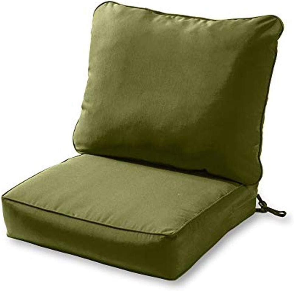 Greendale Home Fashions 2-Piece Outdoor Deep Seat Cushion Set, Paisley