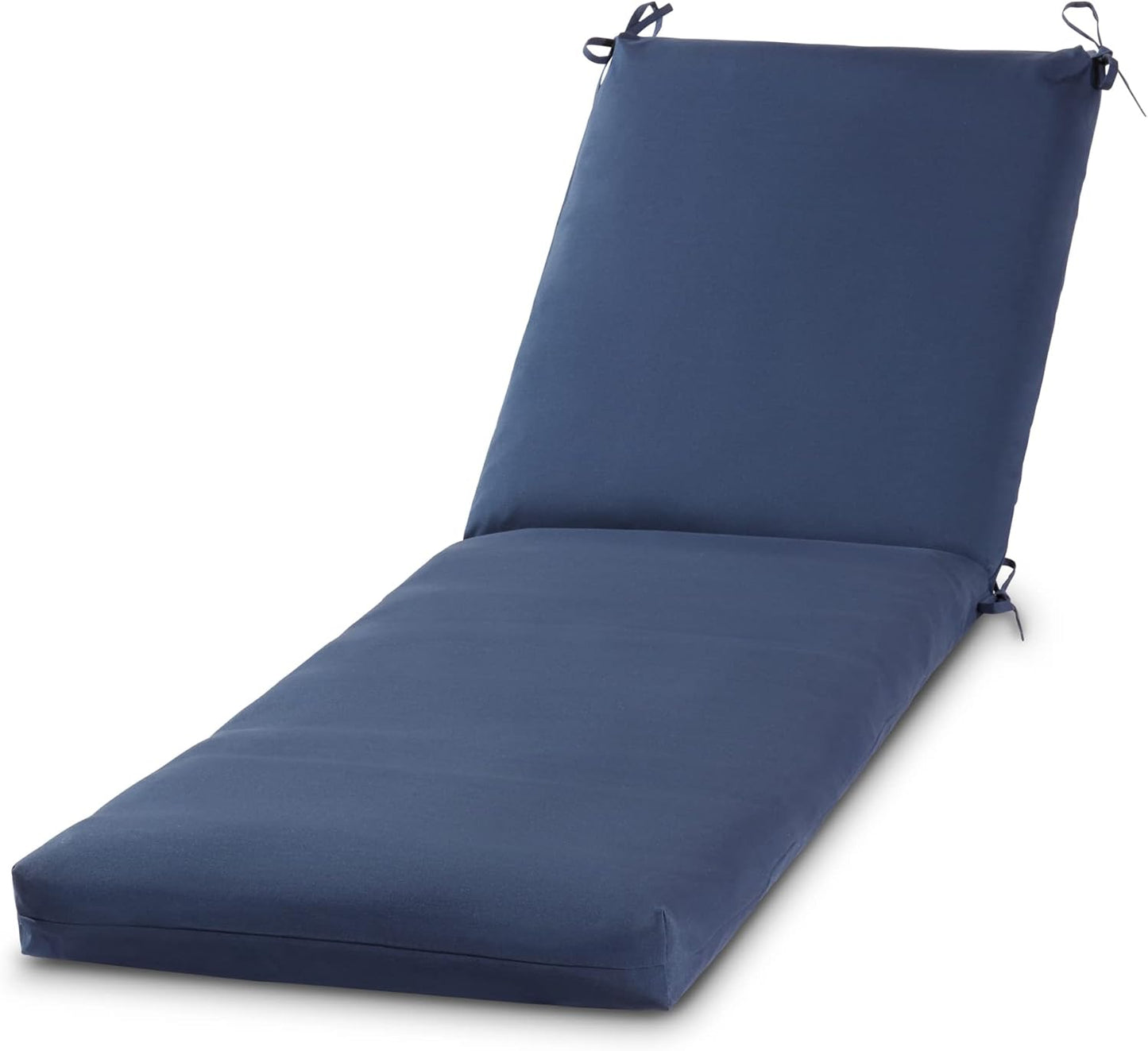 Greendale Home Fashions Outdoor Reversible Chaise Lounge Chair Cushion, Paisley