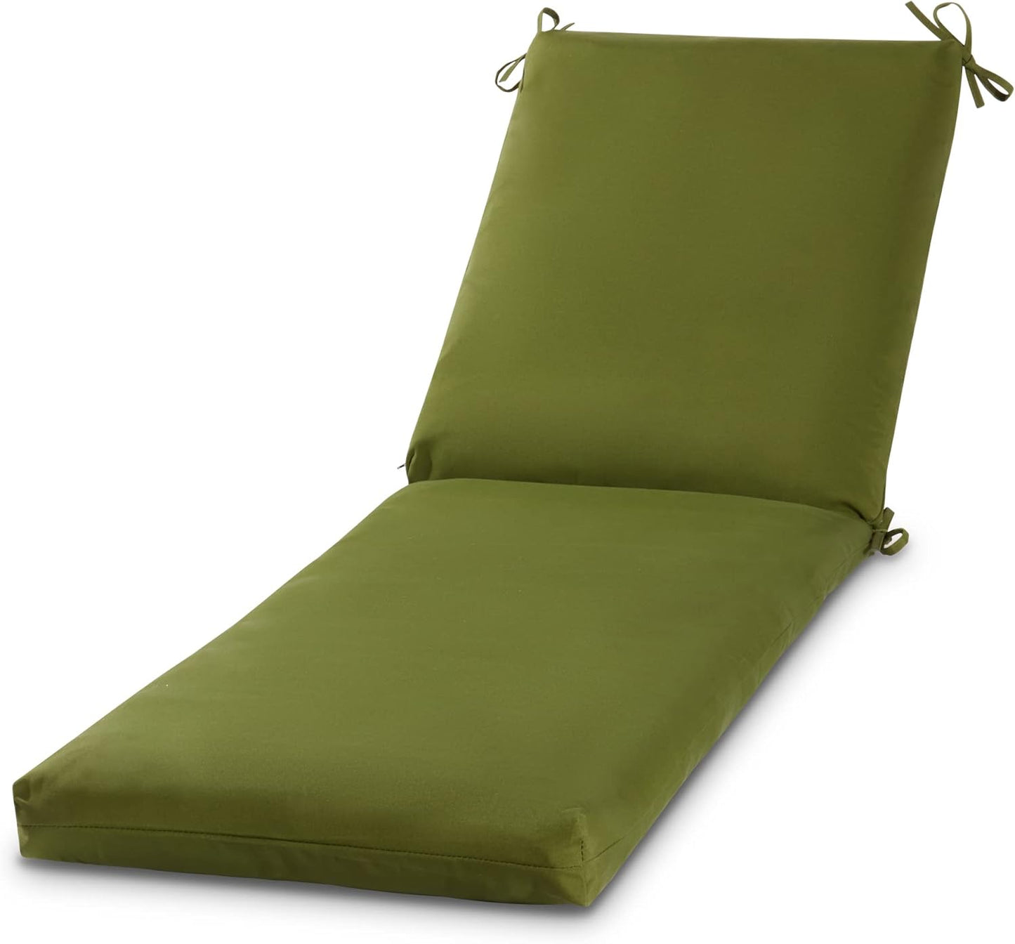 Greendale Home Fashions Outdoor Reversible Chaise Lounge Chair Cushion, Paisley