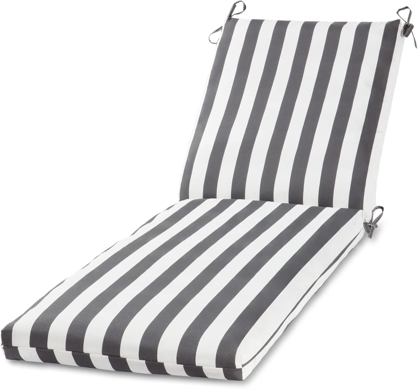 Greendale Home Fashions Outdoor Reversible Chaise Lounge Chair Cushion, Paisley