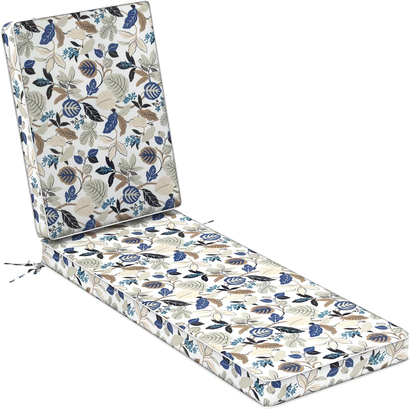 LVTXIII Outdoor Chaise Lounge Cushion, 72 x 21 x 3 Inch Patio Water-Repellent Lounge Chair Seat Cushions for Garden, Furniture, Home Decor, Pretty Paisley