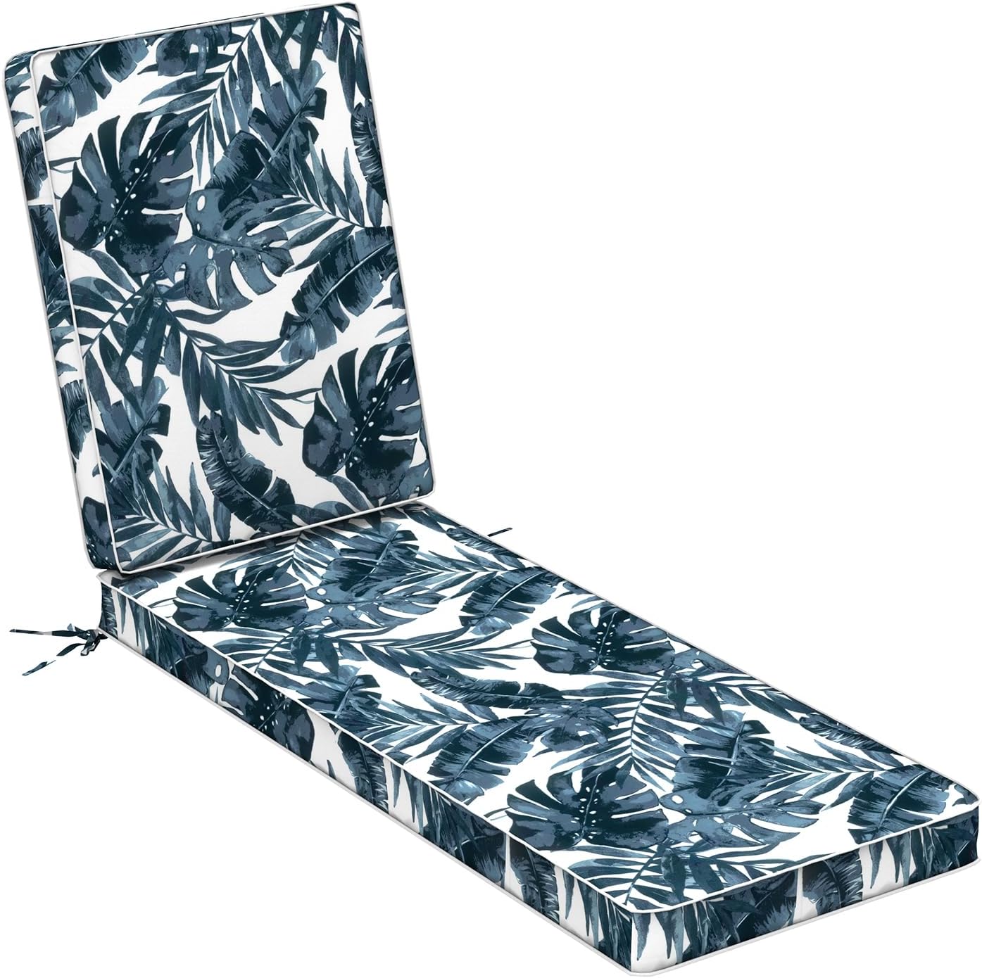 LVTXIII Outdoor Chaise Lounge Cushion, 72 x 21 x 3 Inch Patio Water-Repellent Lounge Chair Seat Cushions for Garden, Furniture, Home Decor, Pretty Paisley