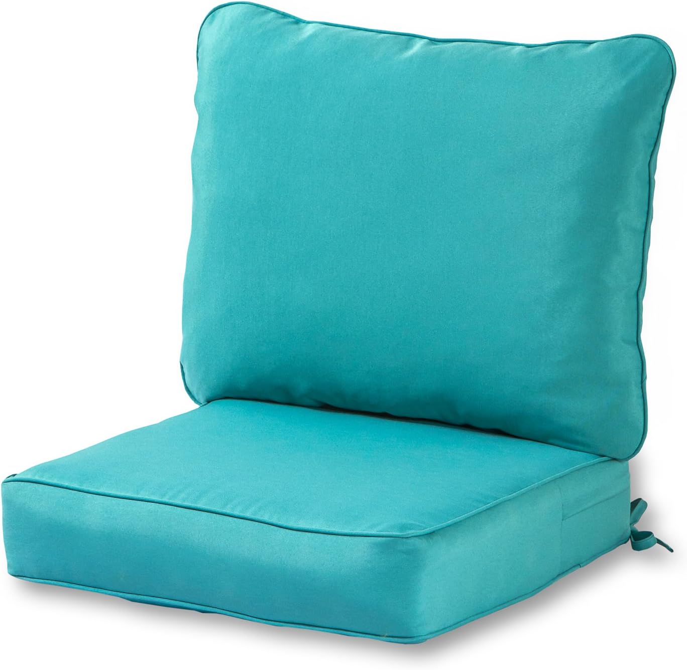 Greendale Home Fashions 2-Piece Outdoor Deep Seat Cushion Set, Paisley