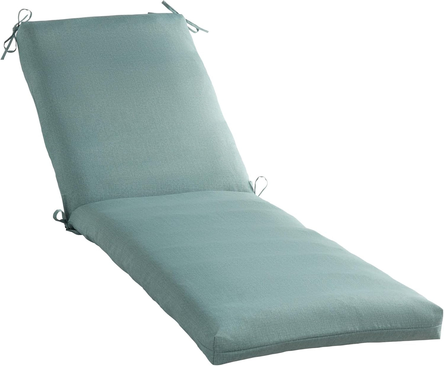 Greendale Home Fashions Outdoor Reversible Chaise Lounge Chair Cushion, Paisley