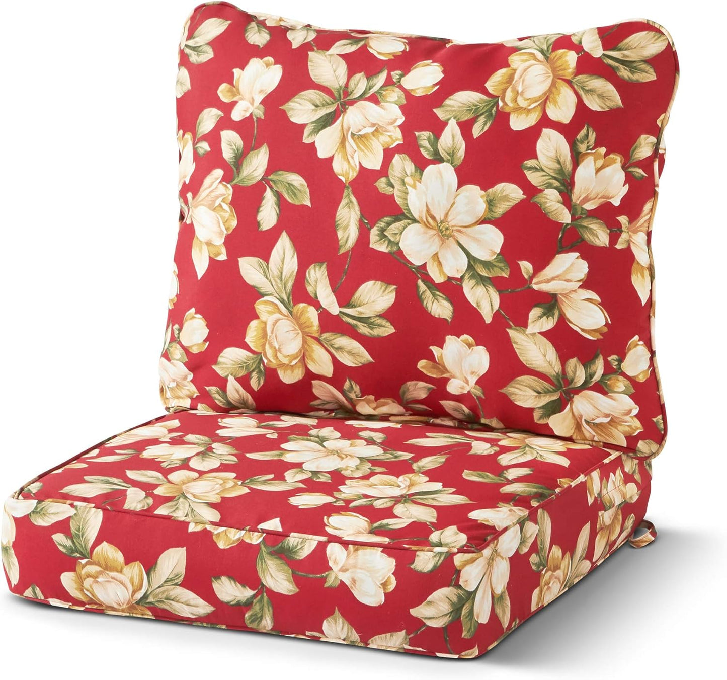 Greendale Home Fashions 2-Piece Outdoor Deep Seat Cushion Set, Paisley