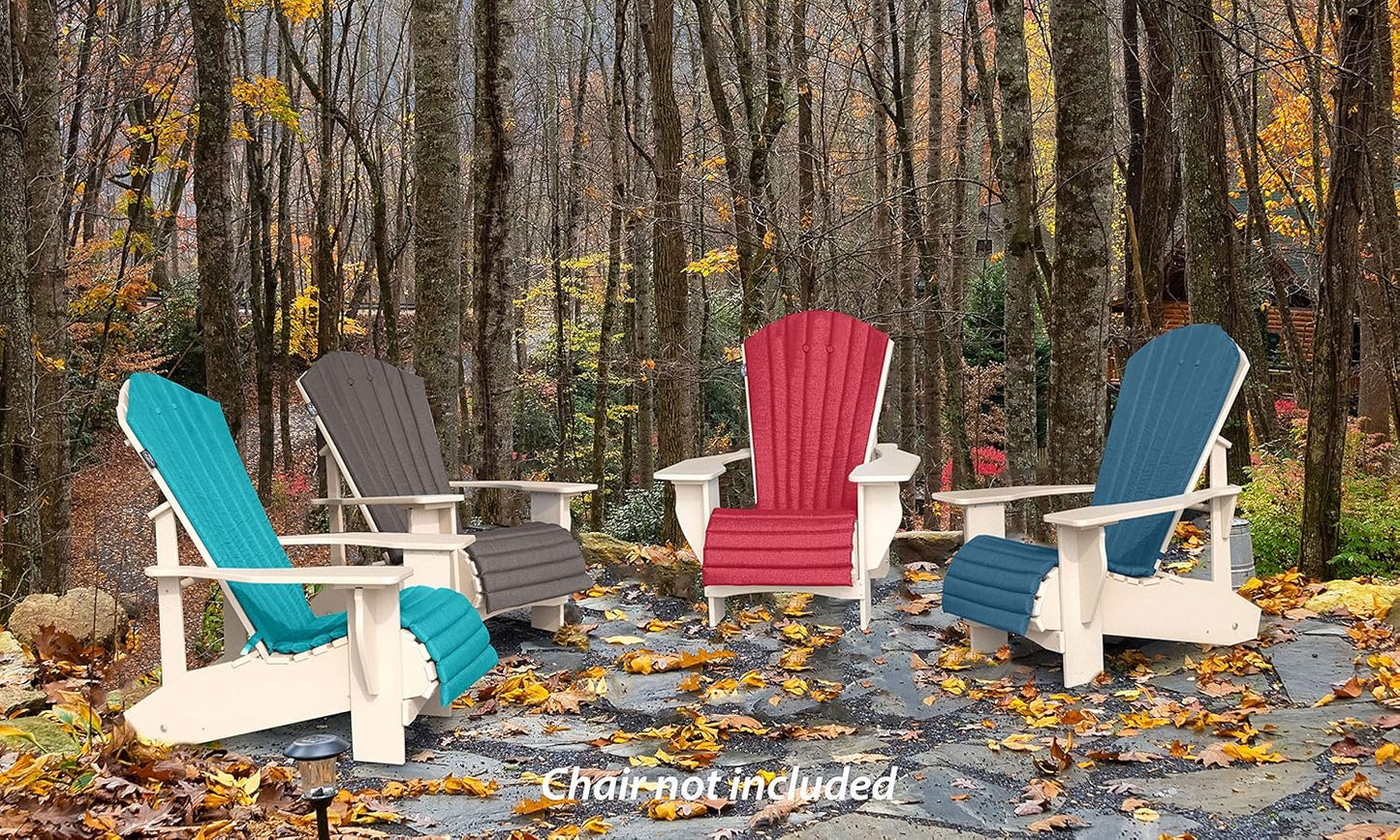 JCA Outdoor All-Weather Patio Chair seat Cushion, Quick Drying Fabric - Adirondack Chair Cushion for Your Chair-Chair not Included (Paisley)